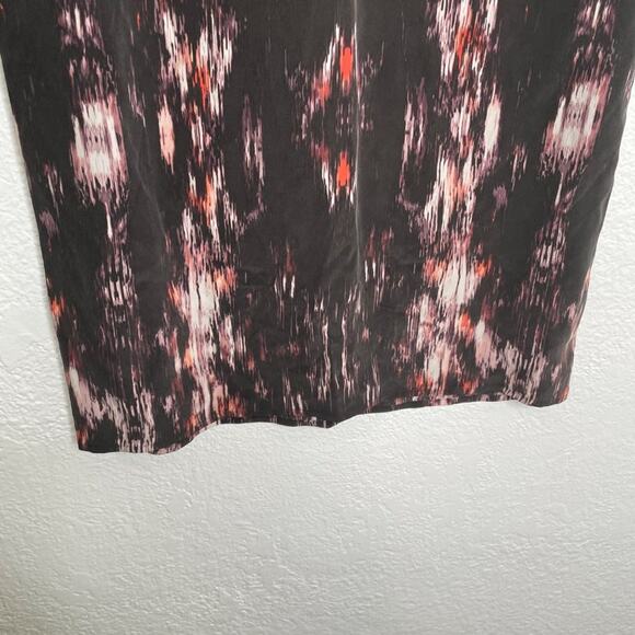 Cynthia Rowley Womens Dress Size 4 Purple V-Neck Silk Pullover Unlined Casual - Picture 8 of 14